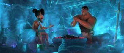 Кадр з фільму Сімейка Крудсів: Нова ера