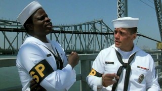 Кадр з фільму Конвоїри