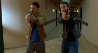 Кадр з фільму Любов на трьох