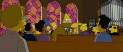 Кадр з фільму Сімпсони у кіно