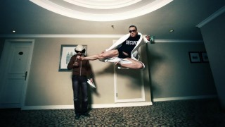 Кадр з фільму Останній вихід супермена