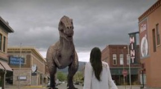 Кадр з фільму Юрські мисливці