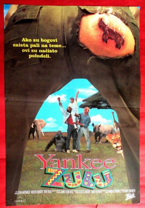 Постер фільму Неймовірні пригоди янкі в Африці