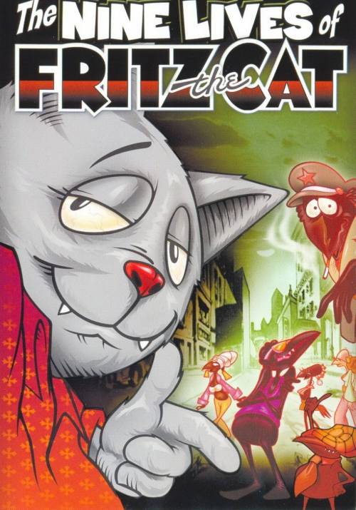 Постер до фільму Дев'ять життів кота Фріца