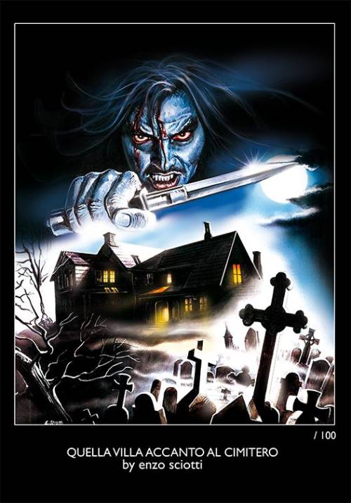 Постер фільму Будинок біля цвинтаря